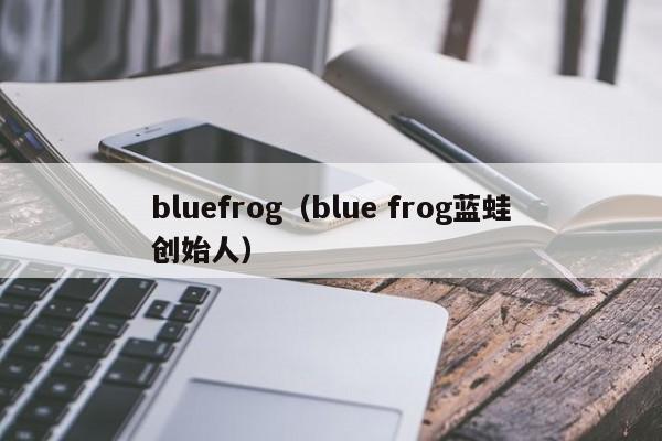 bluefrog（blue frog蓝蛙创始人）